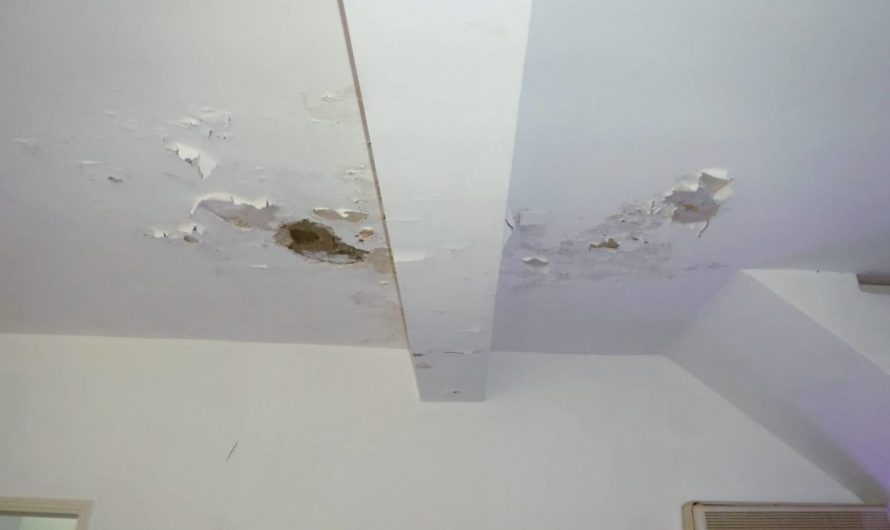 Comment détecter et réparer une fuite d’eau au plafond ?